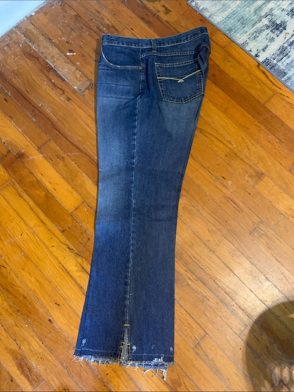 Cruel Girl relaxed Dark Blue Women's Denim Jeans - Classic 13 short starched